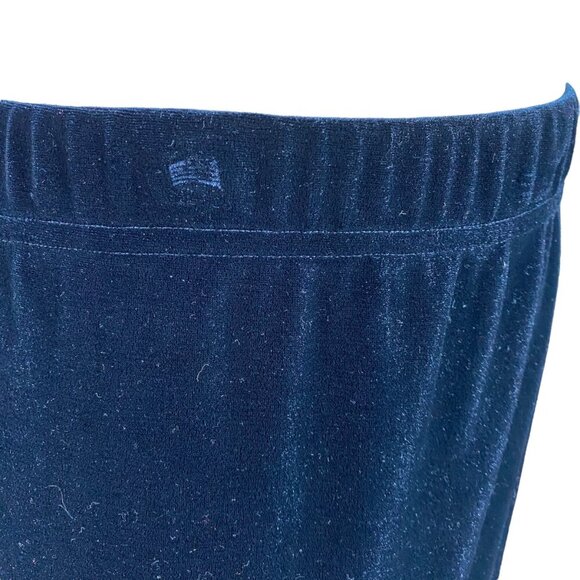 ONYX Nite by Wendye Chaitin Velvet Pull-On Black Skirt Plus Sz 3X #319L - Picture 4 of 6